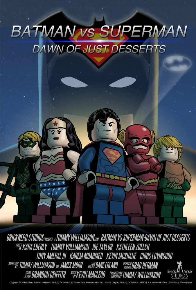 LEGO Бэтмен против Супермена 2: Рассвет заслуженного наказания (2015) постер
