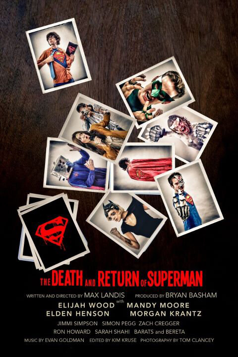 Гибель и возвращение Супермена (2011) постер