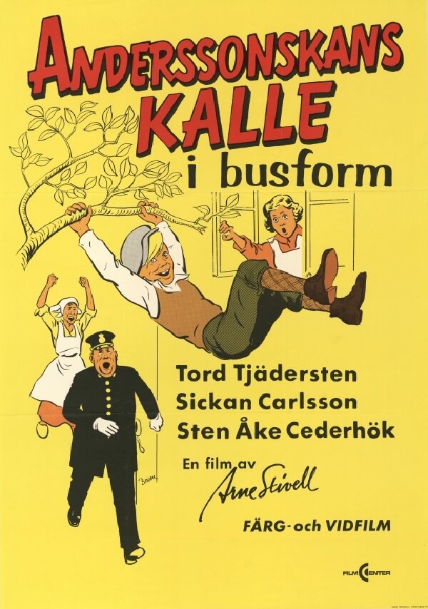 Anderssonskans Kalle i busform (1973) постер