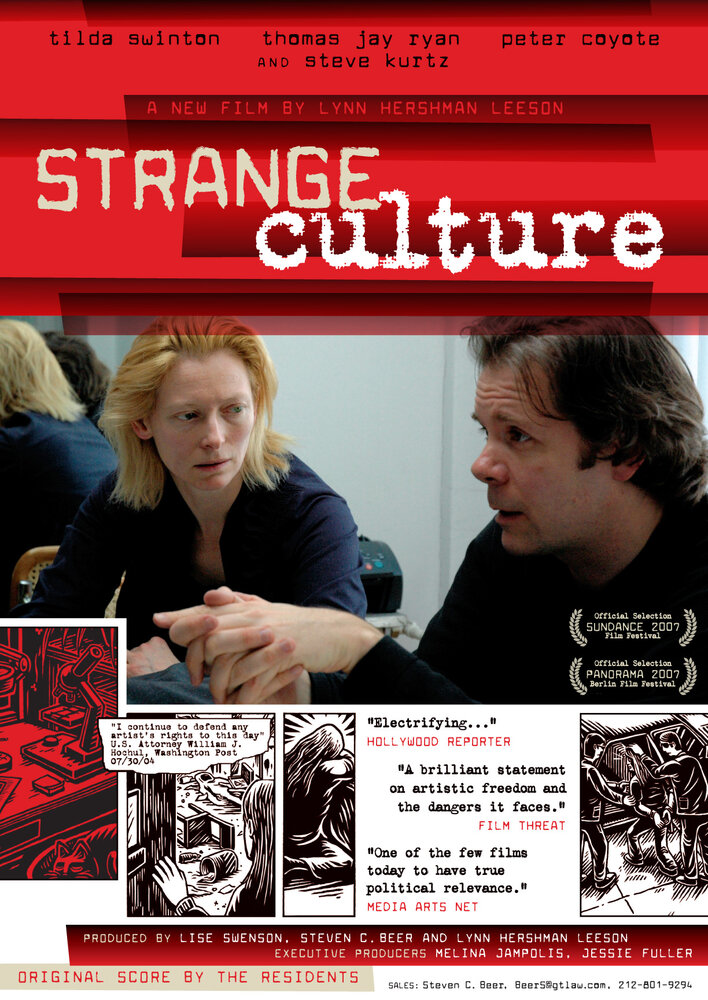 Strange Culture (2007) постер