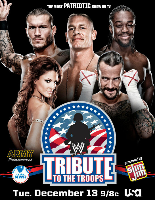 WWE Дань войск (2011) постер