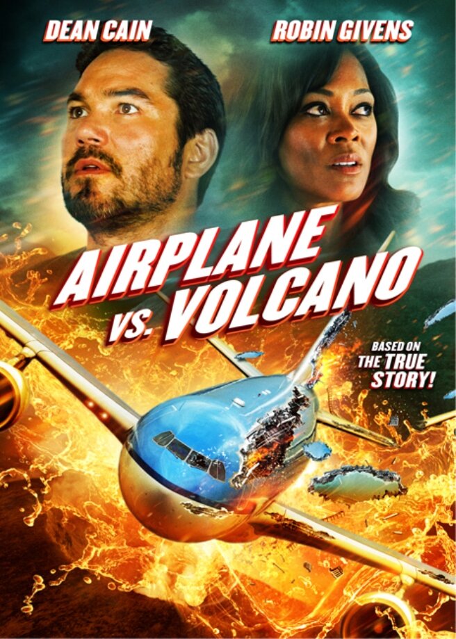 Самолет против вулкана (2014) постер