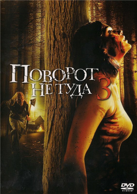 Поворот не туда 3 (2009) постер
