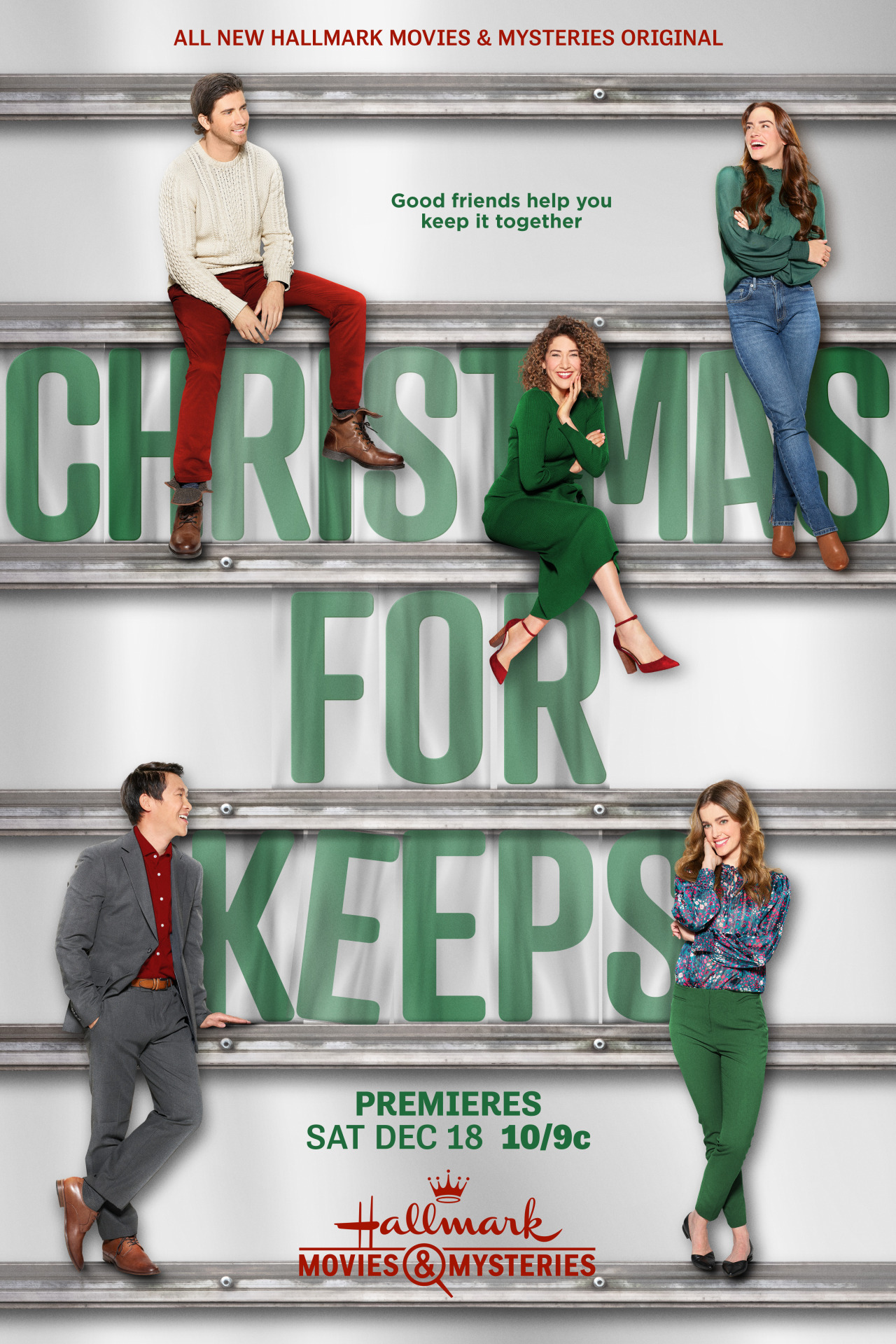 Christmas for Keeps (2021) постер