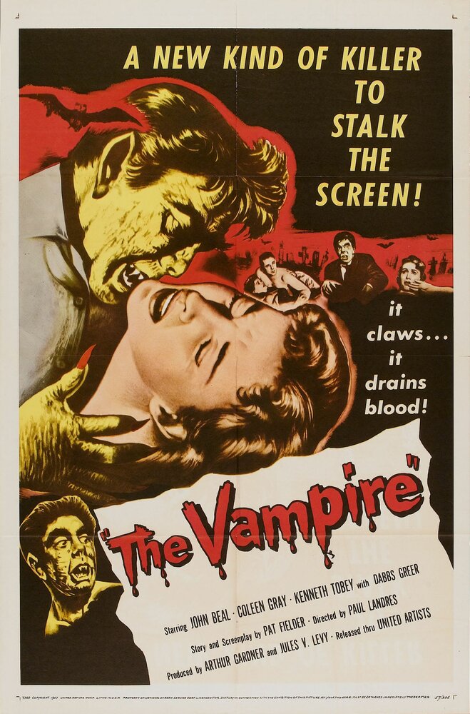 Вампир (1957) постер