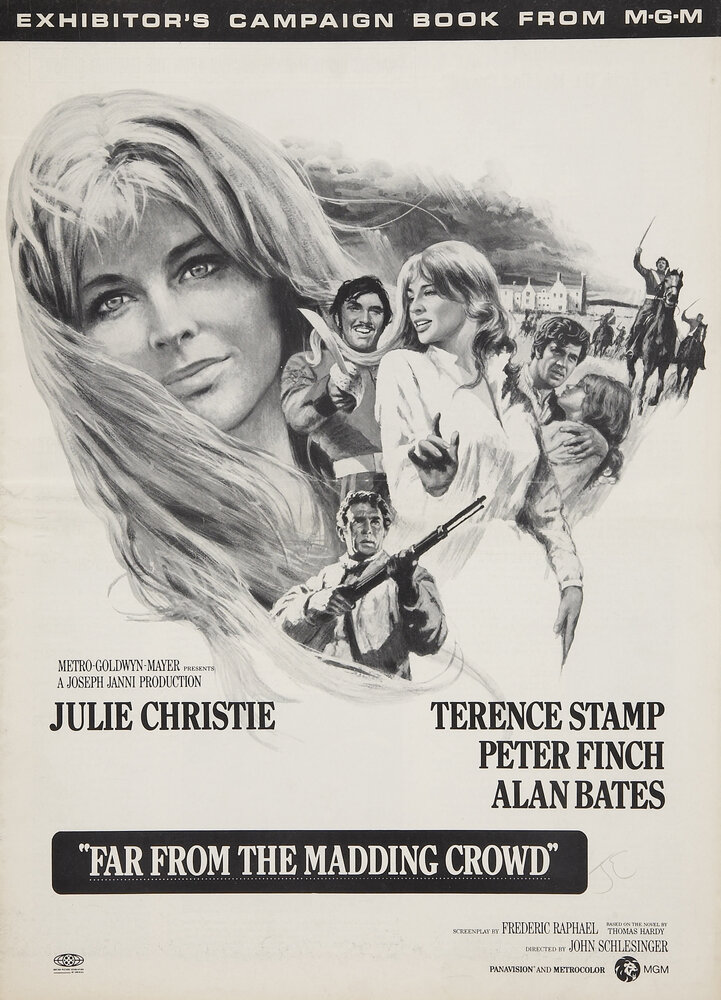 Вдали от безумной толпы (1967) постер